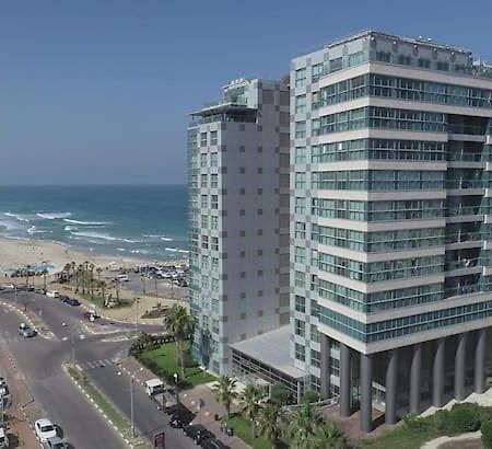 Oceanus Apartment Hotel Herzliya ภายนอก รูปภาพ